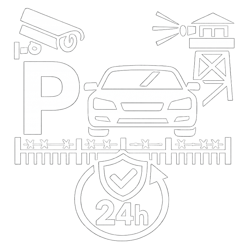Parking vigilado 24 horas