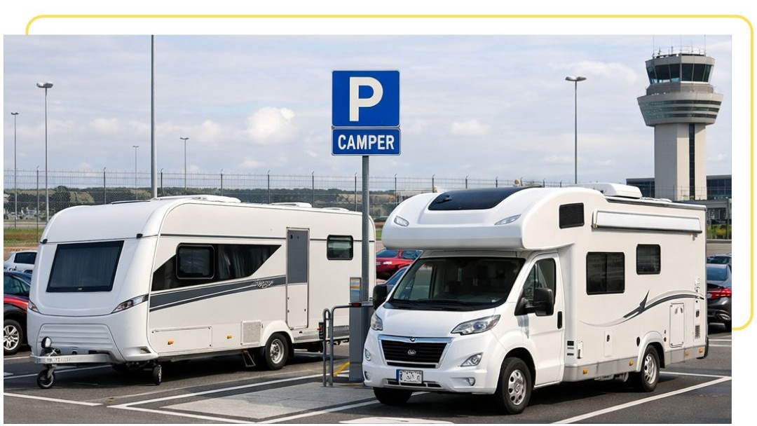 Parking para caravanas, autocaravanas y campers